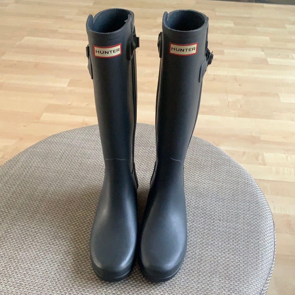 Hunter Boots gray size 38/7us